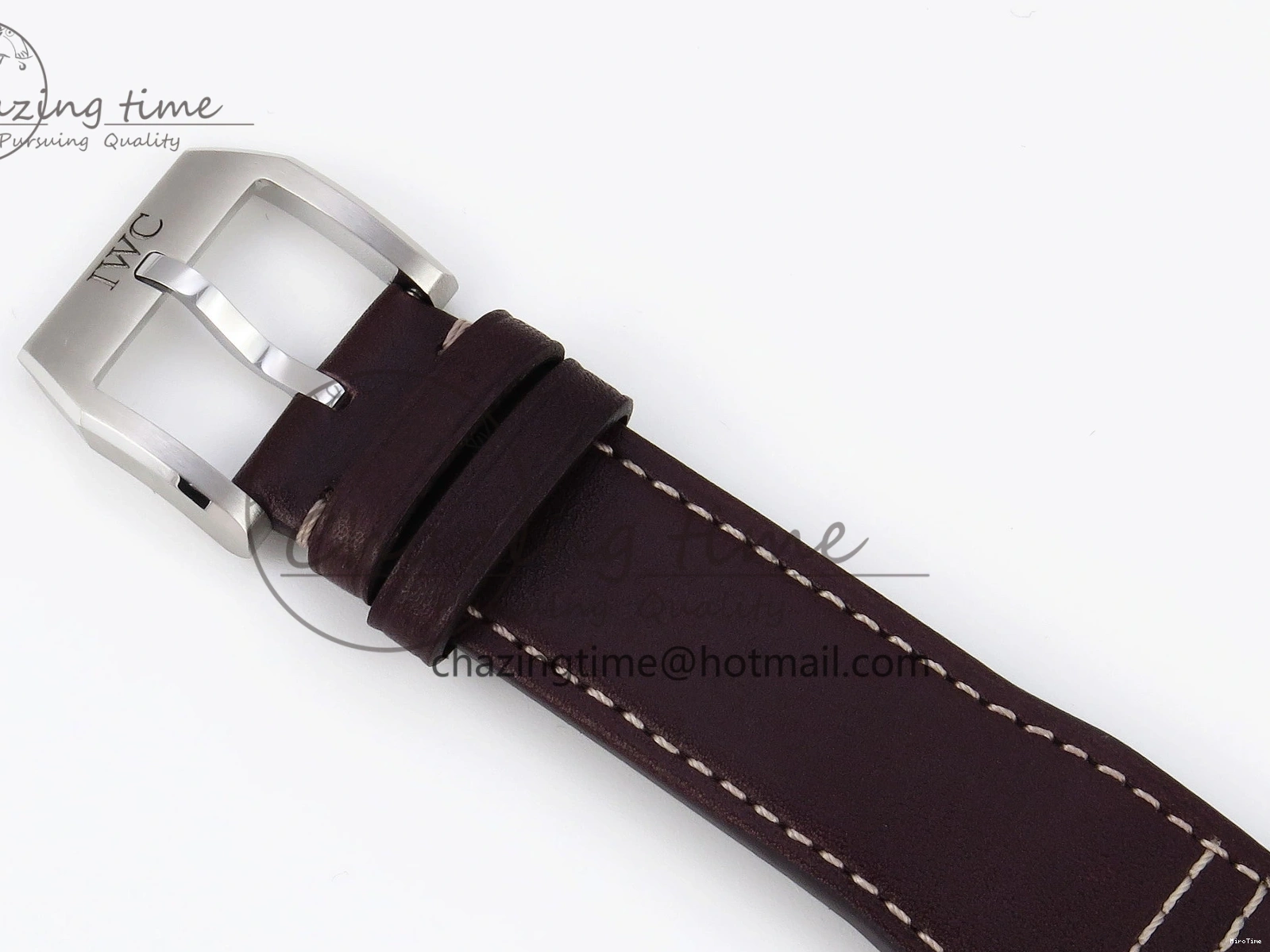 MIROTIME 0514 Pilot Mark XX IW328205 ZF 1:1 Best Edition Green Dial on Brown Leather Strap A UrbanStyle 7029